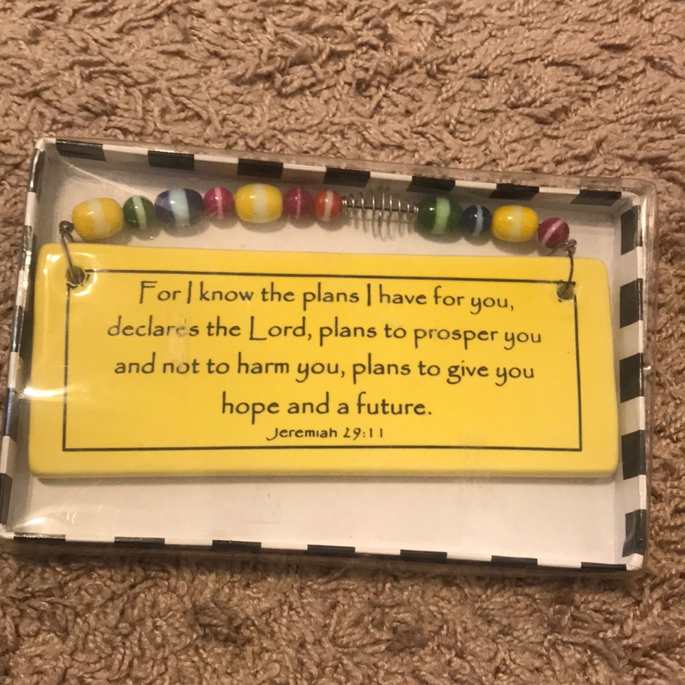 New Bible Verse Christian Ceramic Wall Hanging Jeremiah 29:11